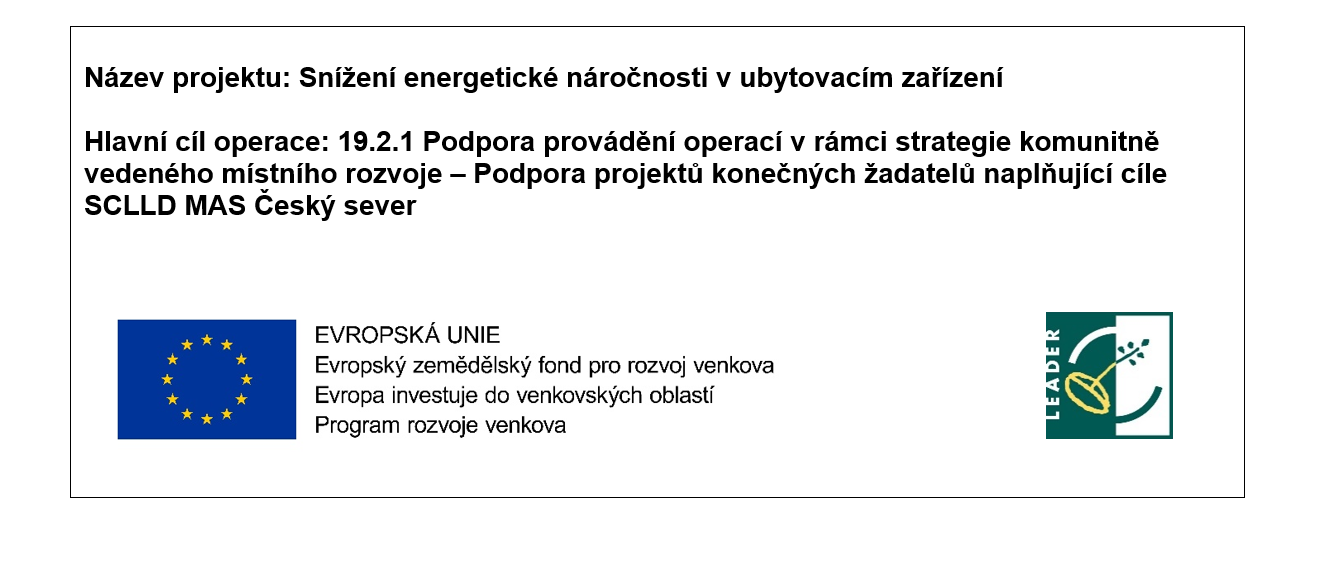 Snížení enegetické náročnosti v ubytovacím zařízení